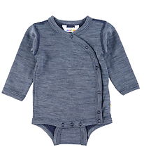 Joha Yo Bodysuit L/æ - Wool - Blue
