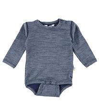 Joha Bodysuit L/æ - Wool - Blue