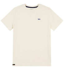 Lee T-skjorte - Merke - White Asparges
