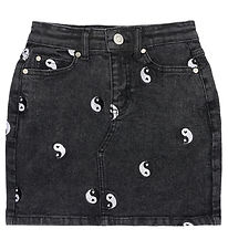 The New Skirt - TnLykke - Black Denim Wash