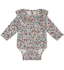 That's Mine Bodysuit L/æ - Ella - Flora bunnies rouge