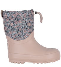 Wheat Thermo Boots - Drizzle - Winter Flowers