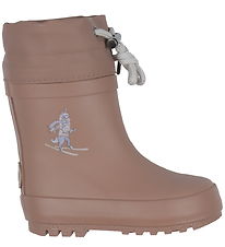 Wheat Thermo Boots - Solid - Old Rose Unicorn