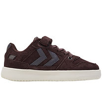 Hummel Skór - ST. Power Play Suede Jr - Fudge