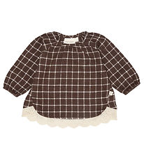 That's Mine Blouse - Henny - Dark Brown Melange