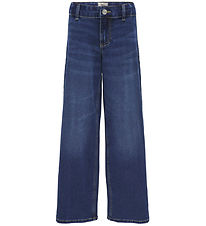 Kids Only Jeans - Noos - KogSylvie - Wide Leg - Dark Blue Denim