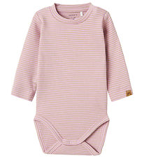 Name It Samfella L/æ - NbnLakkin - Rib - Pastel Lavender