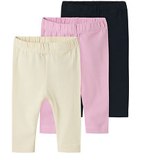 Name It Leggings - 3 Pakki - NbfVuvivian - Summer Sandur