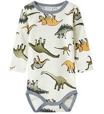 Name It Bodysuit L/æ - Wool - Noos - NbmWillitus - Snow White w.