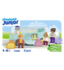 Playmobil Junior - Airport Shuttle Bus - 71682 - 9 Parts