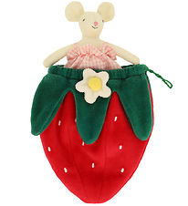 Meri Meri Soft Toy - 14 cm - Strawberry Mouse