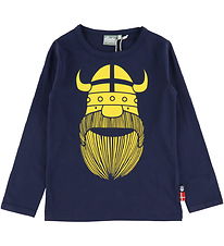 Danefæ Blouse - Organic Danebasic - Dk Navy Erik