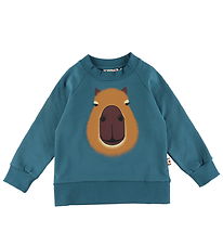 DYR-Cph Sweatshirt - Djurbälg - Dark Slate Capivar