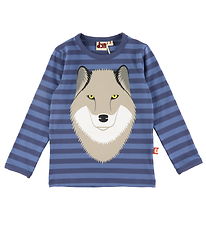 DYR-Cph Tröja - Dyrroar AOP/Ränder - Kall Blue/Grey Marine Varg