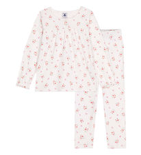 Petit Bateau Pyjama Set - 2 shared - Marshmallow/Multicolour