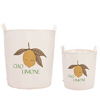 Konges Sløjd Storage Baskets - 2 pcs - Ciao Limone