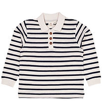 Copenhagen Colors Polo - Navy/Cream Stripe