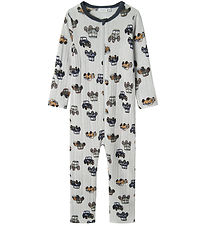 Name It Nightsuit - Wool - NmmWang - Gray Dawn