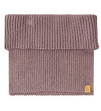 Lil' Atelier Halsvärmare - Stickad - NmfNalu - Pepparkorn