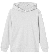 LMTD Hoodie - Noos - NlnNizu - Light Grey Melange
