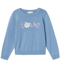 Name It Blouse - Knitted - NmfLosette - Endless Sky