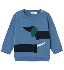 Name It Blouse - Knitted - NbmKavin - Coronet Blue