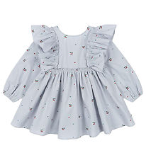 Konges Sløjd Dress - Evia - Cherry Blue Coeur