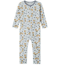 Name It Jumpsuit - Wool - NmmWillit - Gray Dawn/AOP