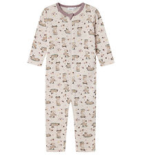 Name It Jumpsuit - Wool - NmfWillit - Lilac Ash/AOP