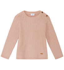 Hust and Claire Blouse - Knitted - Wool - Arrow - Rose Cloud