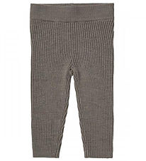 FUB Leggings - Wool - Rib - Hazel Melange
