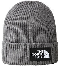 The North Face Beanie - Knitted - Box Logo - Medium+ Grey Heathe