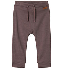 Name It Sweatpants - Wool - NmfWesso - Sparrow