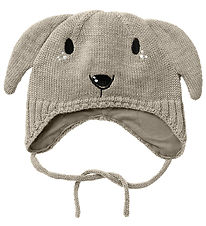 Name It Beanie - Wool - Knitted - NbnWruni - Pure Cashmere/Melan