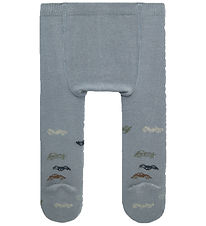 Name It Tights - Wool/Cotton - NbmWak - Tradewinds/Jaquard