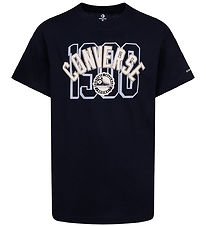 Converse T-Shirt - Classic+ Arc Logo - Schwarz
