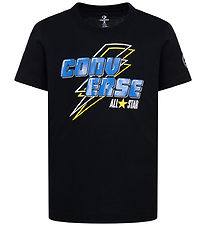 Converse T-Shirt - Lightning Bolt - Schwarz
