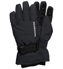 Didriksons Gloves - Biggles - Black