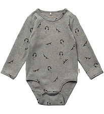Sofie Schnoor Samfella L/æ - Grey Melange M. Prentað