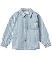 Wheat Shirt - Denim - Ink Stripe