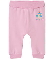 Name It Sweatpants - NbfVrille - Pastel Lavender/Bird