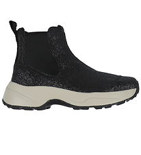 Woden Boots - Silje - Black w. Glitter