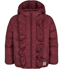 MarMar Down Jacket - Orderlina - Deep Ruby