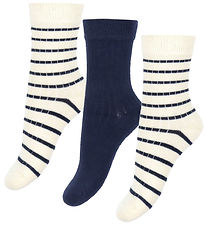 Minipop Socks - Bamboo - 3-Pack - Navy
