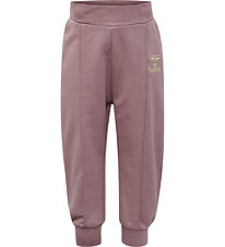 Hummel Joggingbuxur - hmlHelle - Twilight Mauve