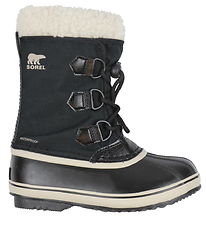 Sorel Winter Boots - Yoot Pac Nylon - Black w. White