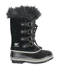 Sorel Winter Boots - Youth Joan Of Arctic - Black/Dove