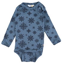 Joha Bodysuit L/æ - Wool - Blue