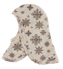Joha Schlupfmütze - Wolle - 2-lagig - Beige