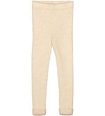 Fliink Leggings - Knitted - Benna Rib - Sandshell